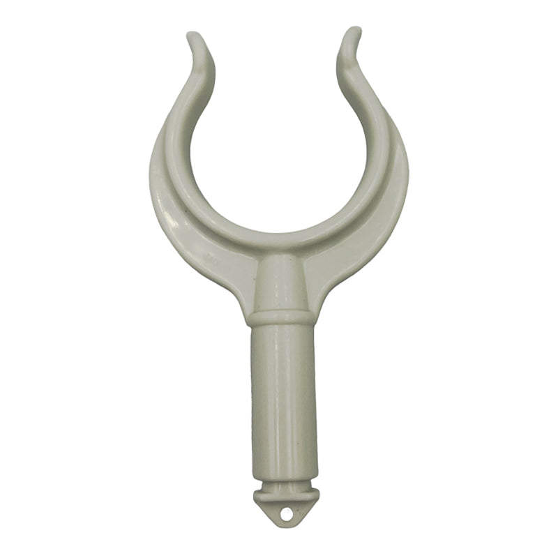 Åregaffel nylon hvid 41 mm R3045000