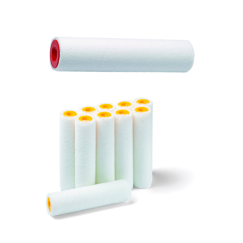 Paint roller 10 cm w/smooth felt