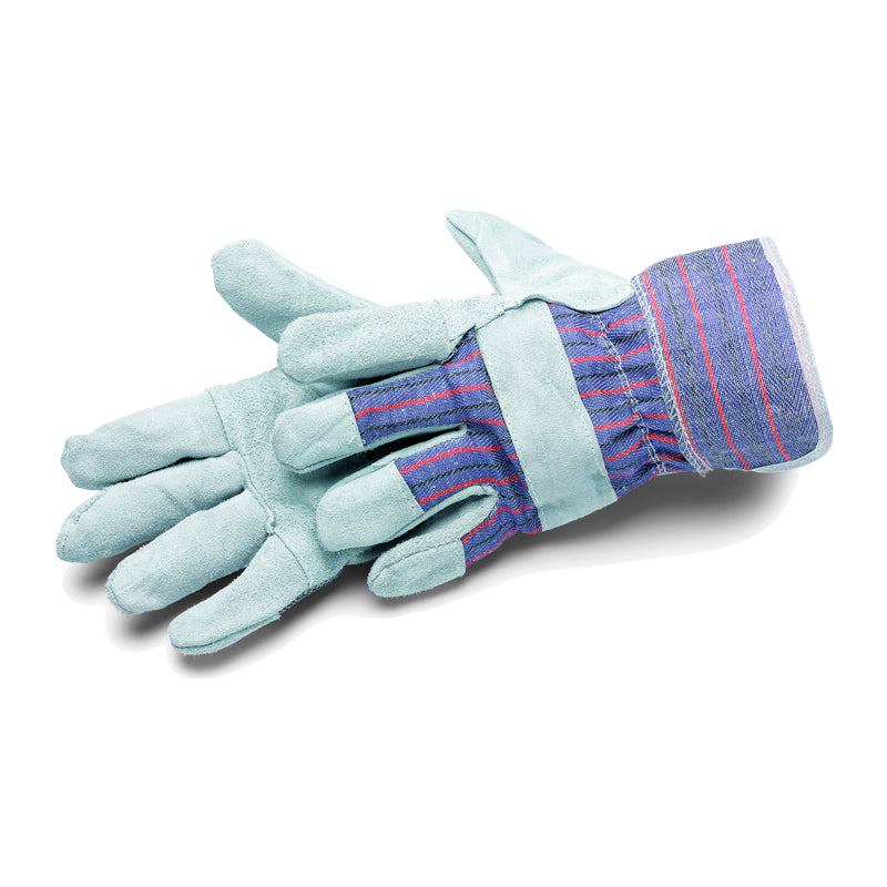 Work gloves leather One size XL 10.5"