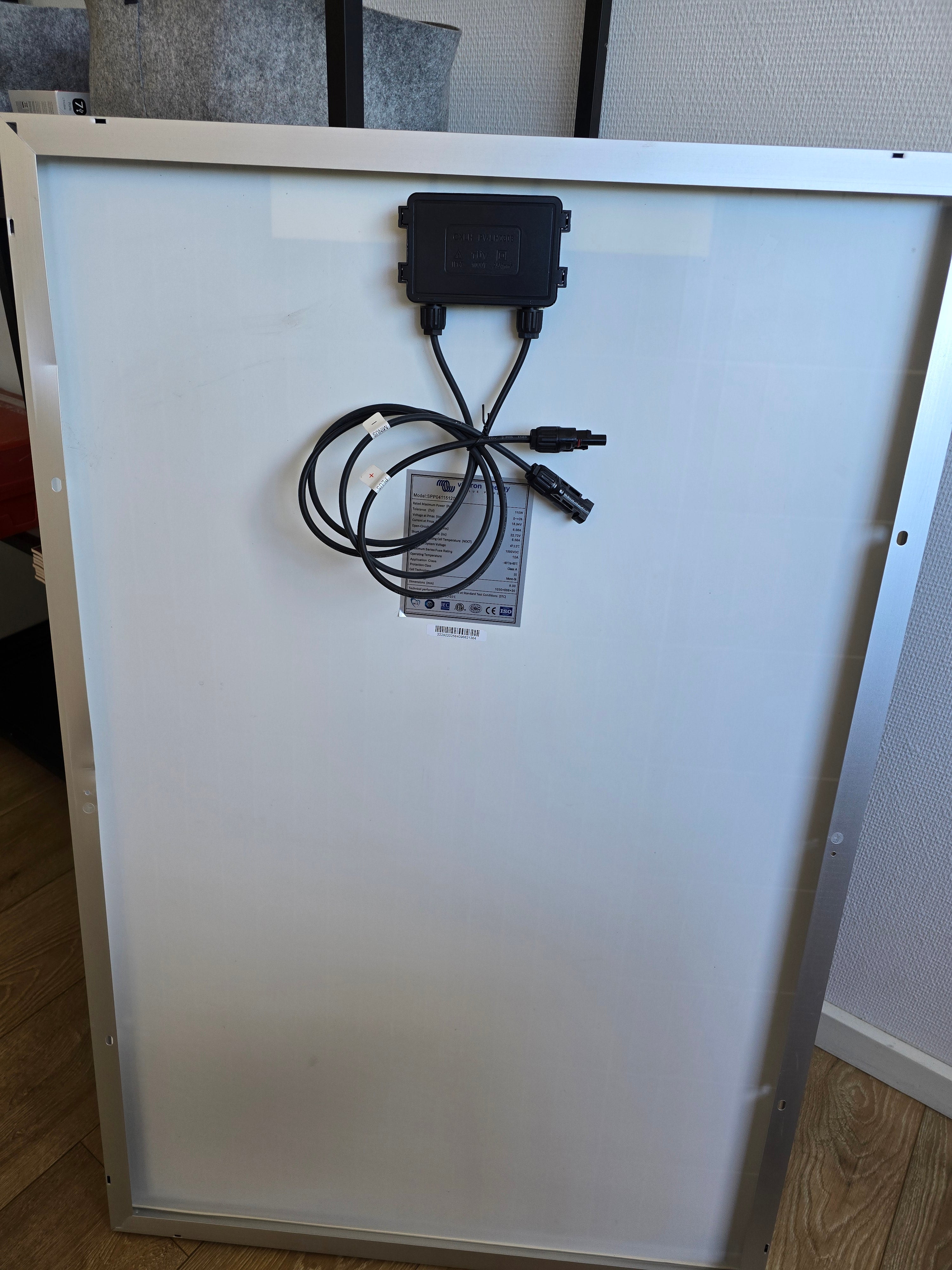 DEMO Victron Energy 115 Wp/12 V Solcelle panel