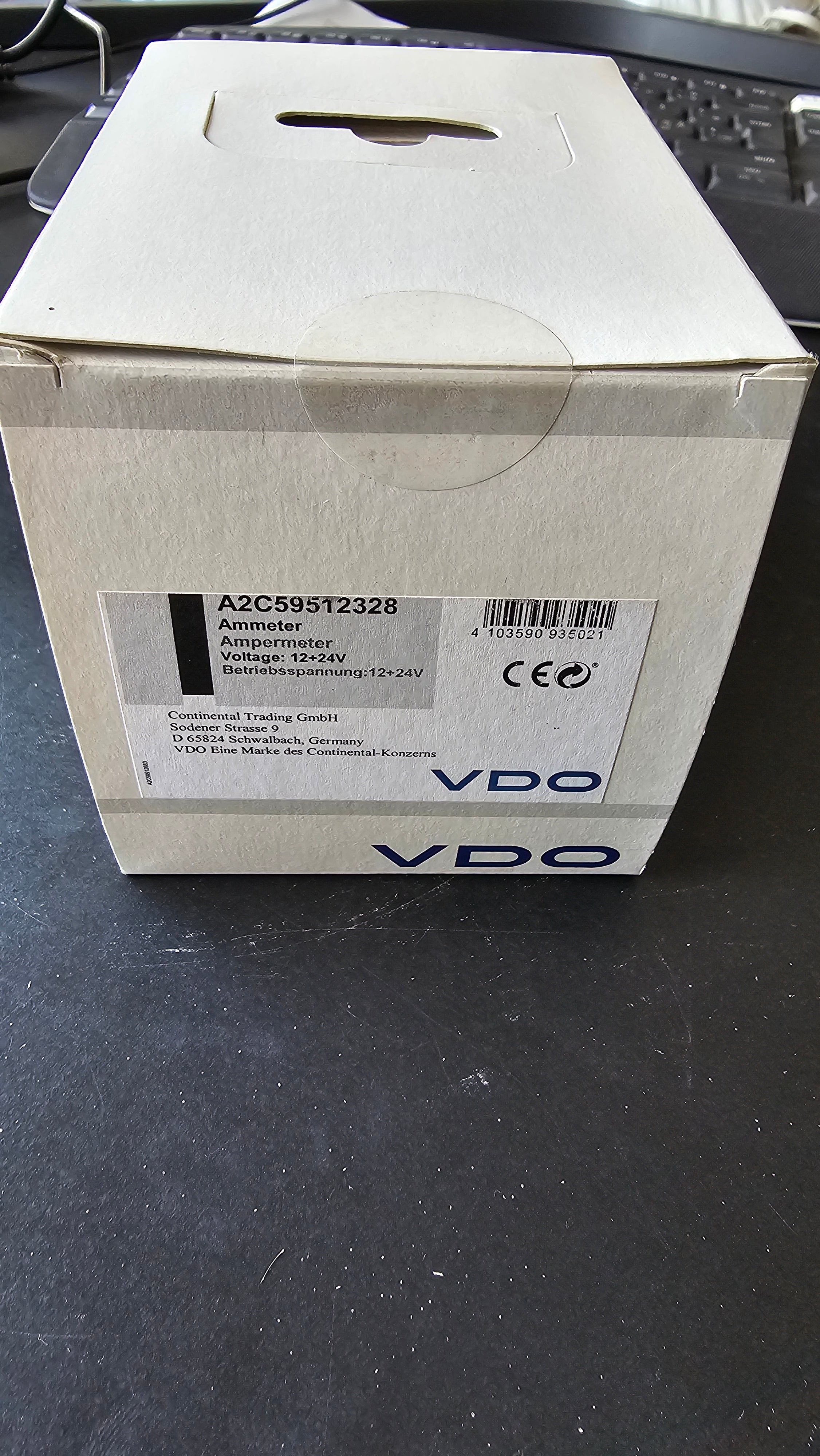 OUTLET: VDO Veratron Marine ViewLine Ammeter 60A Black 52mm – A2C59512328
