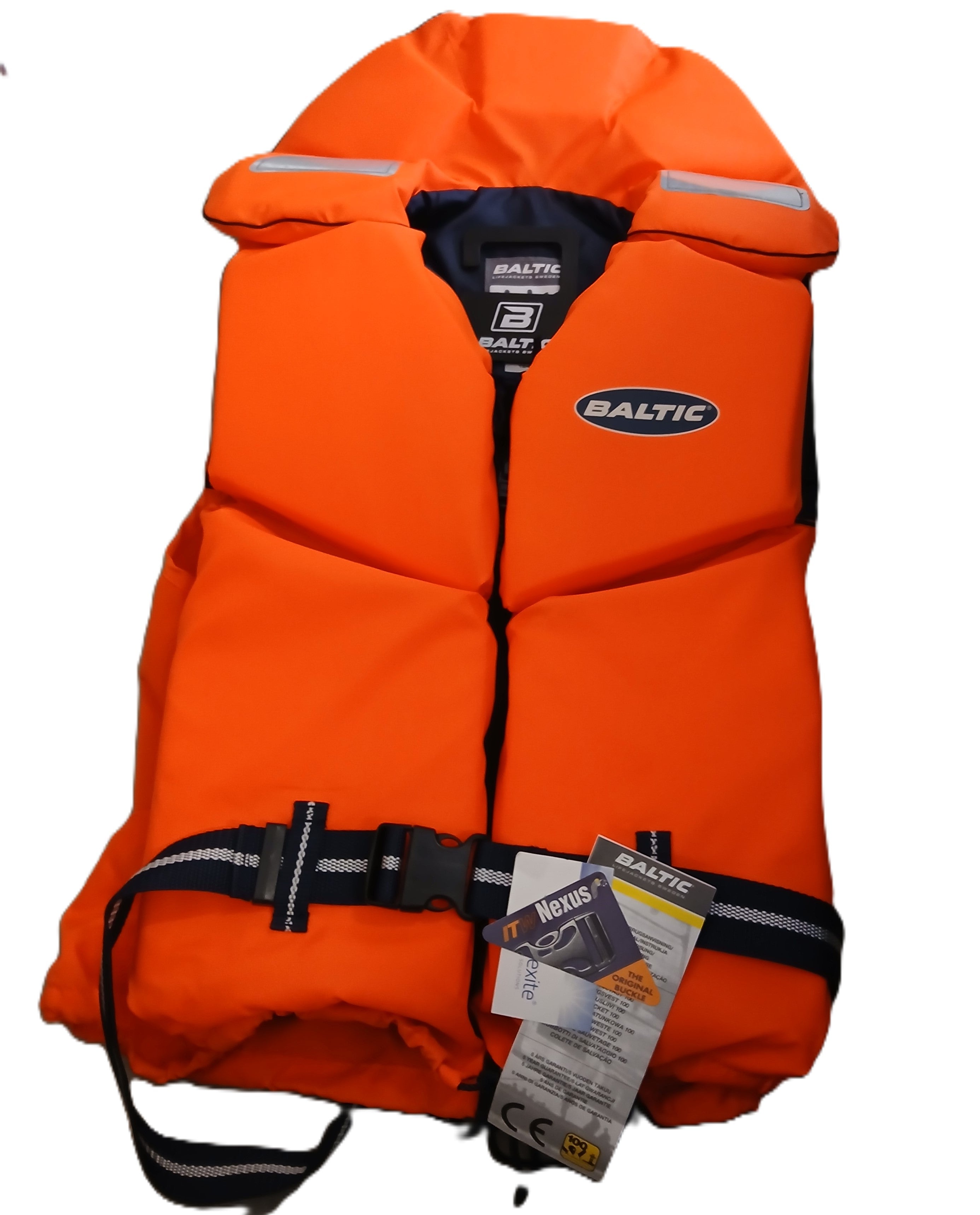 Baltic Redningsvest Orange 70 - 90 kg