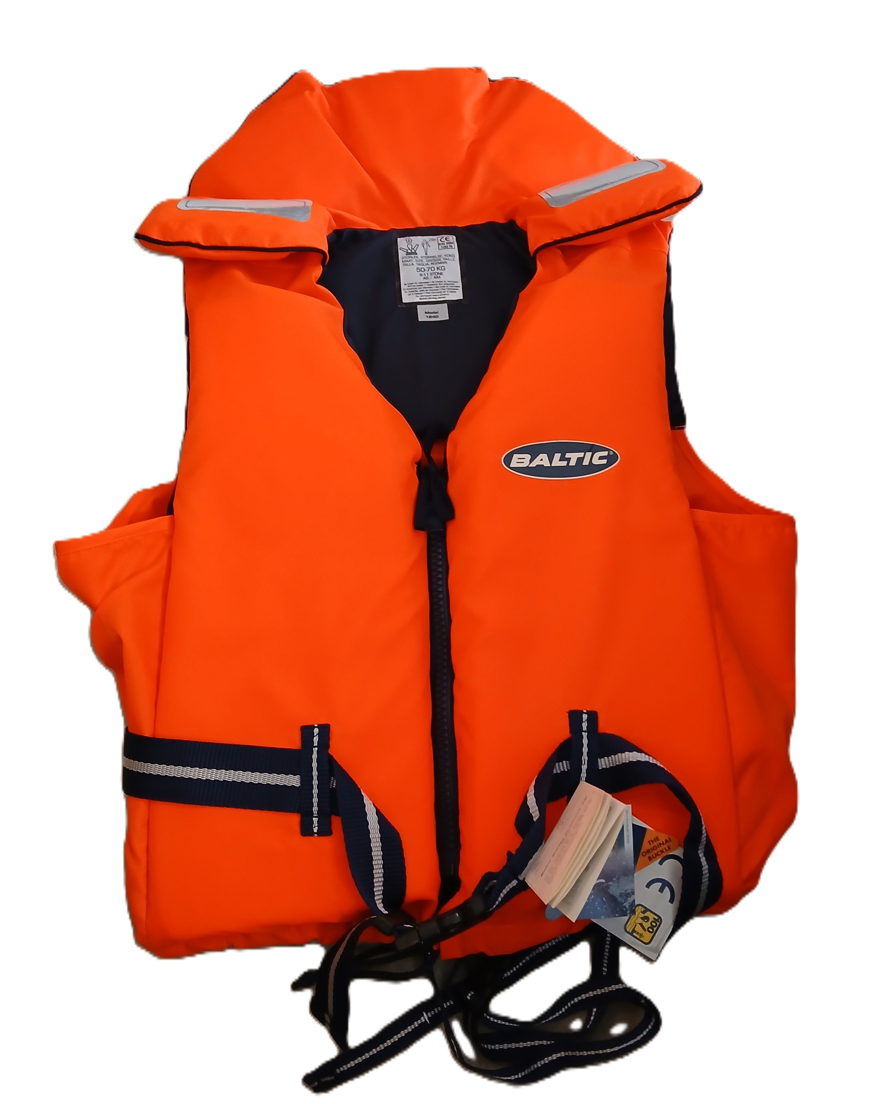 Baltic Redningsvest Orange 50 - 70 kg