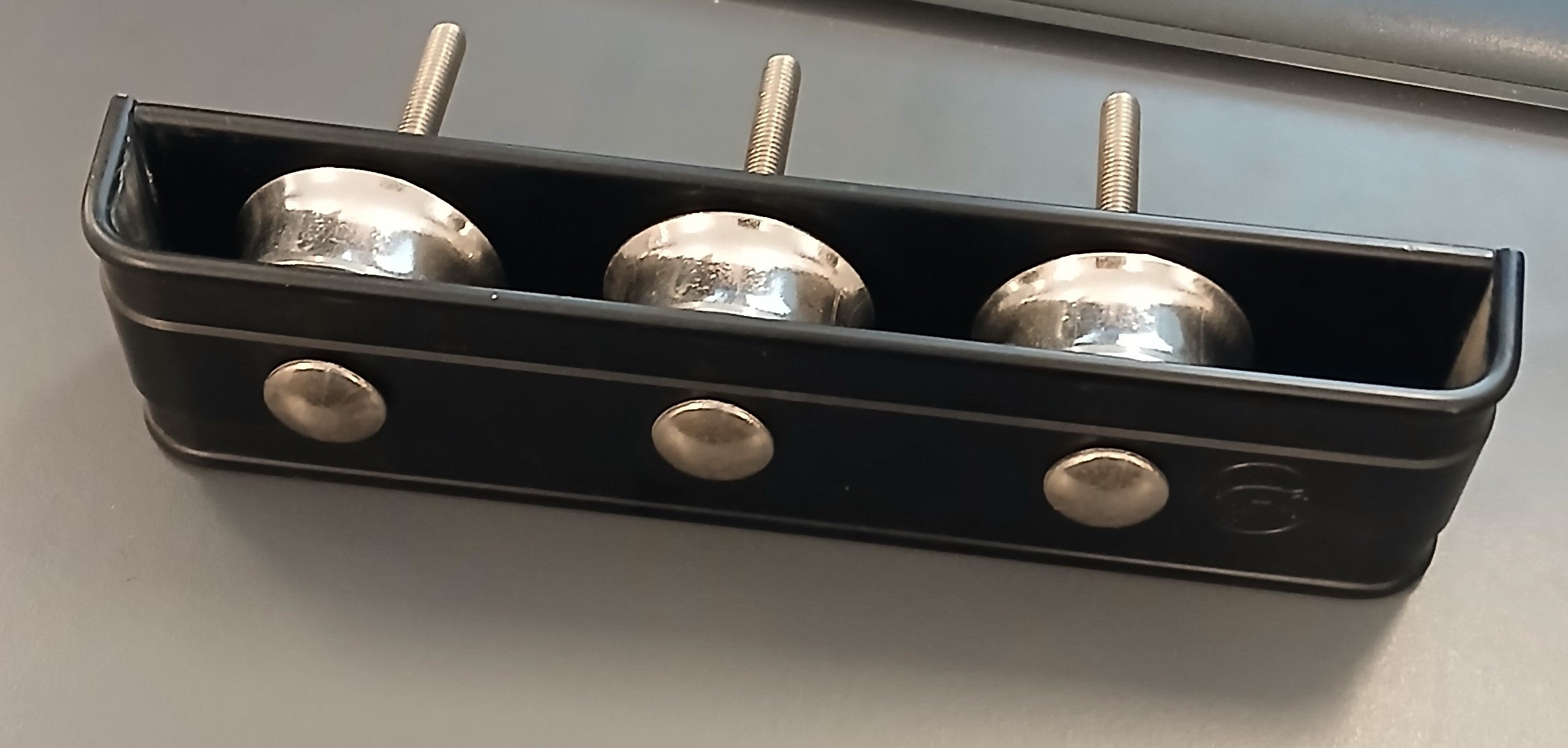 Lead block 3 Sheaves black