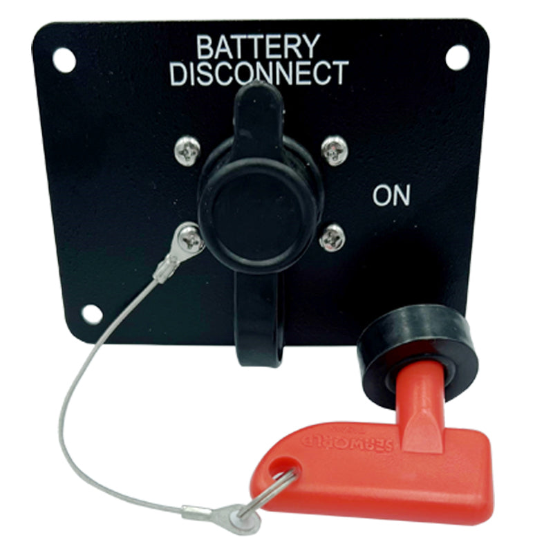 Hauptschalterpanel wasserdicht * H: 75 x 100mm T: 45mm