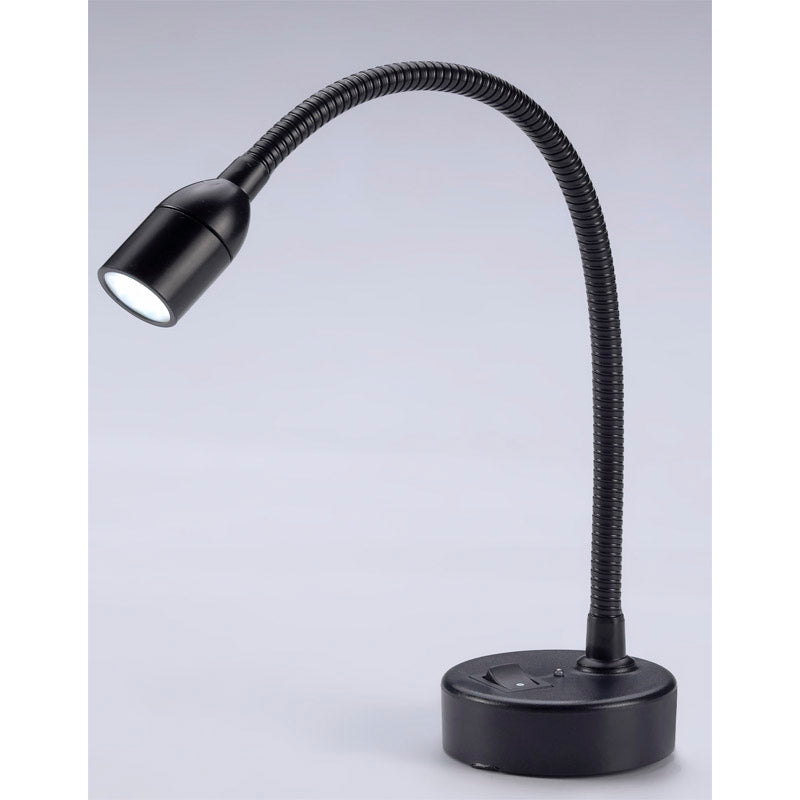 Kartenleuchte schwarz flexibel LED Tag/Nacht 8" Arm