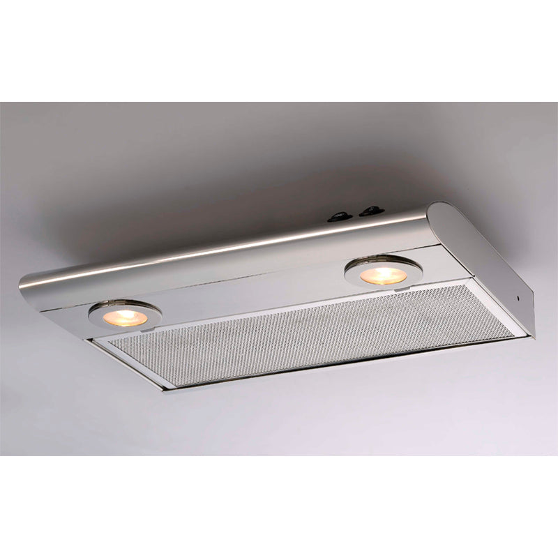 Haube 12V 75 mm Steckdose 52 x 290 x 400 mm 2 x 10W Halogen