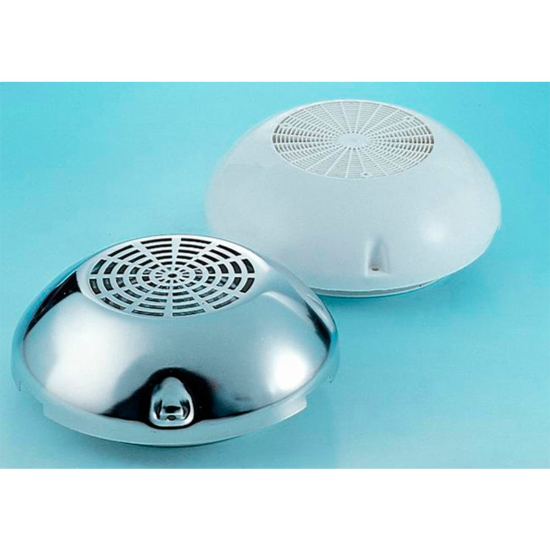 Dæksventilator med rustfri stålkappe Ø200 mm, H 60 mm