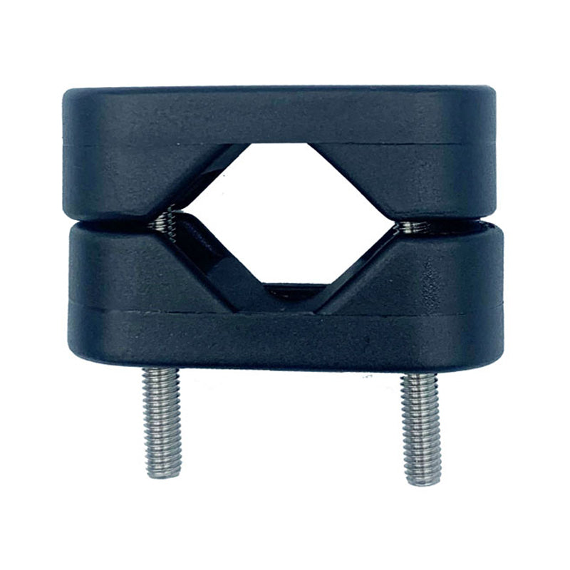 Nylonholder til rør Ø22-32 mm 1-part