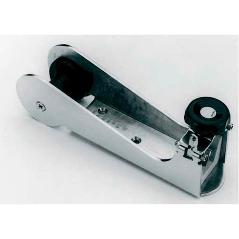 Ankerrulle rf m/lås og gummihjul 330 mm x 84 mm