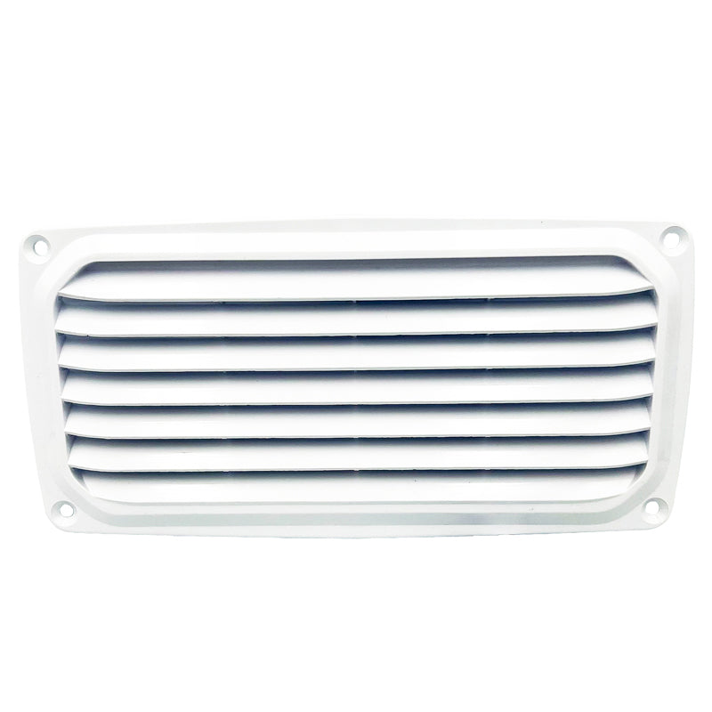 Ventilation grille ABS plastic white W:201 x L:101 mm