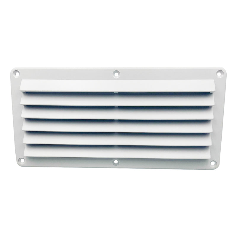 Ventilation grille ABS plastic white W:261 x L:125 mm