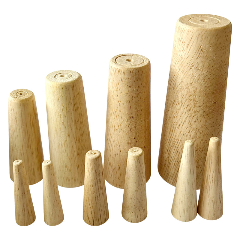 Lækpropper træ assorteret sæt 10 stk.