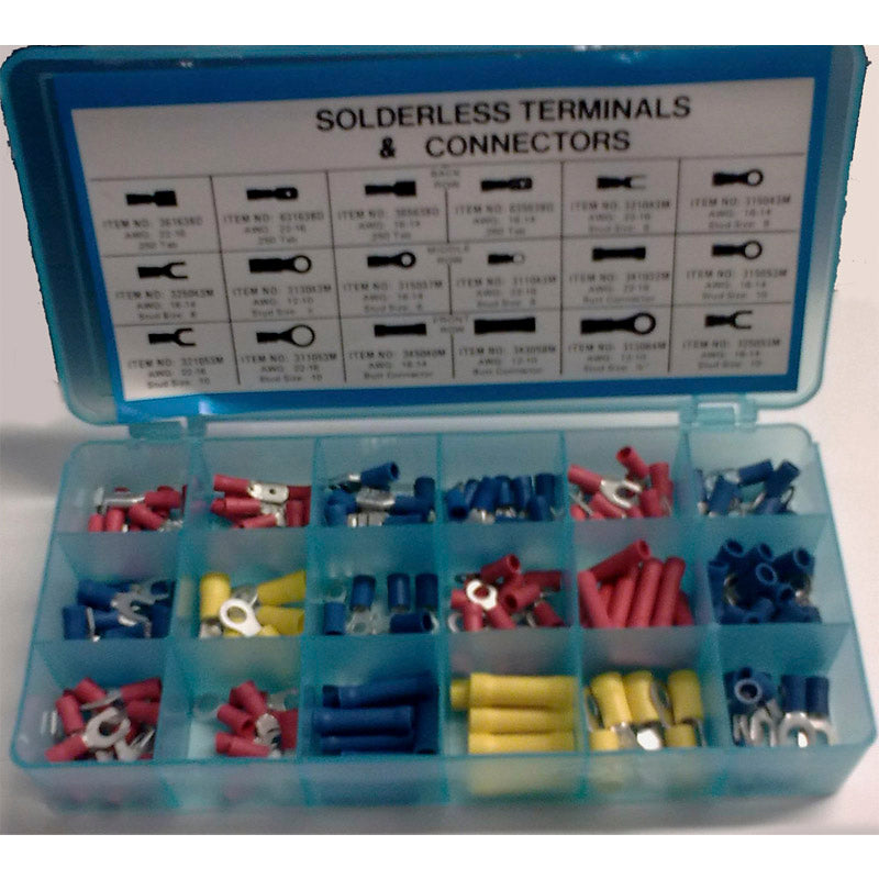 Kabelskosortiment 100 stk./æske