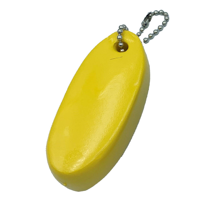 Seaworld nøglering i blødt skum gul