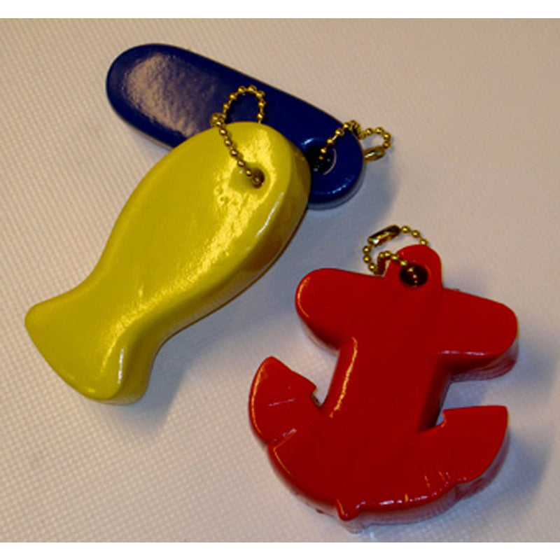 Seaworld nøglering skumfigur rød anker