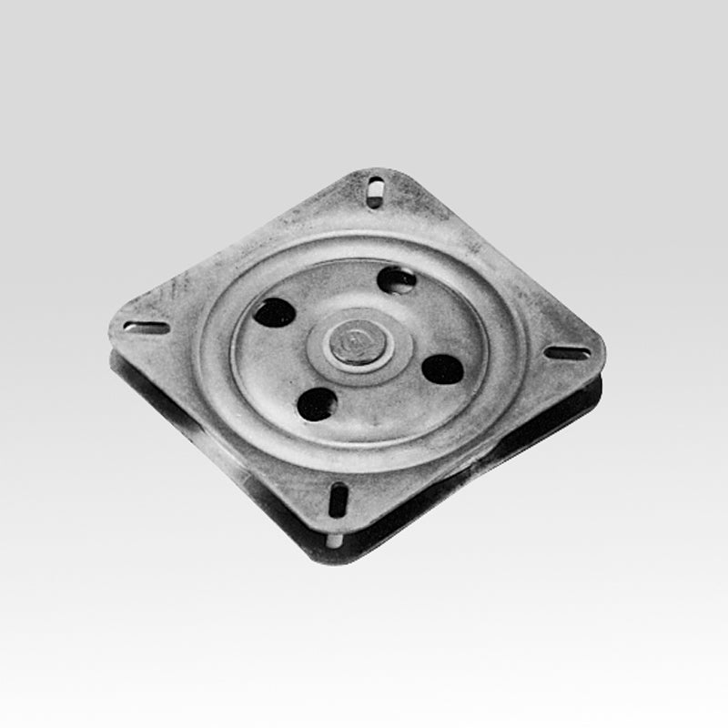 Stolebeslag svirvel base 165 x 165 mm