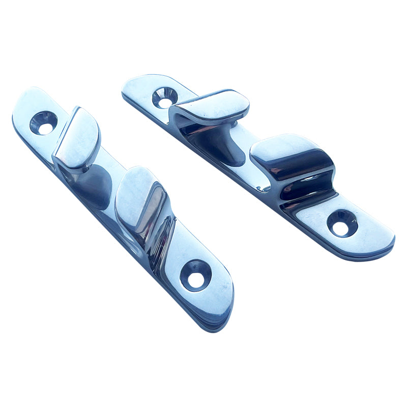 Klyds rustfrit buet L:120 mm