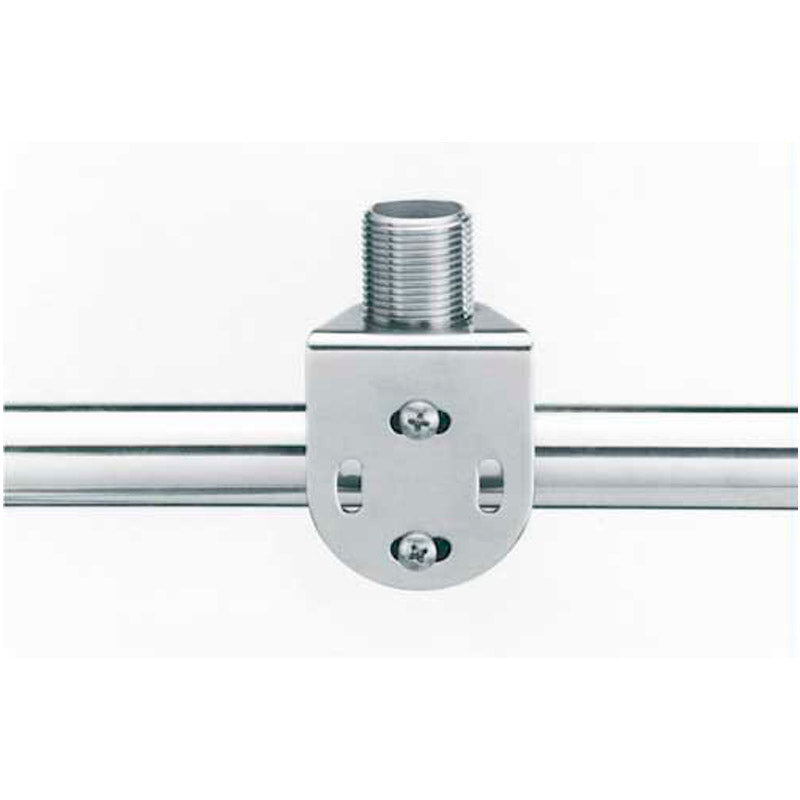 Antennebeslag rustfrit AISI 316 til søgelænder Ø22-25mm