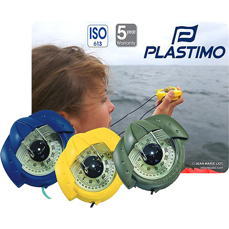Plastimo Pejlekompas "Iris 50" - militærgrøn mils graduering