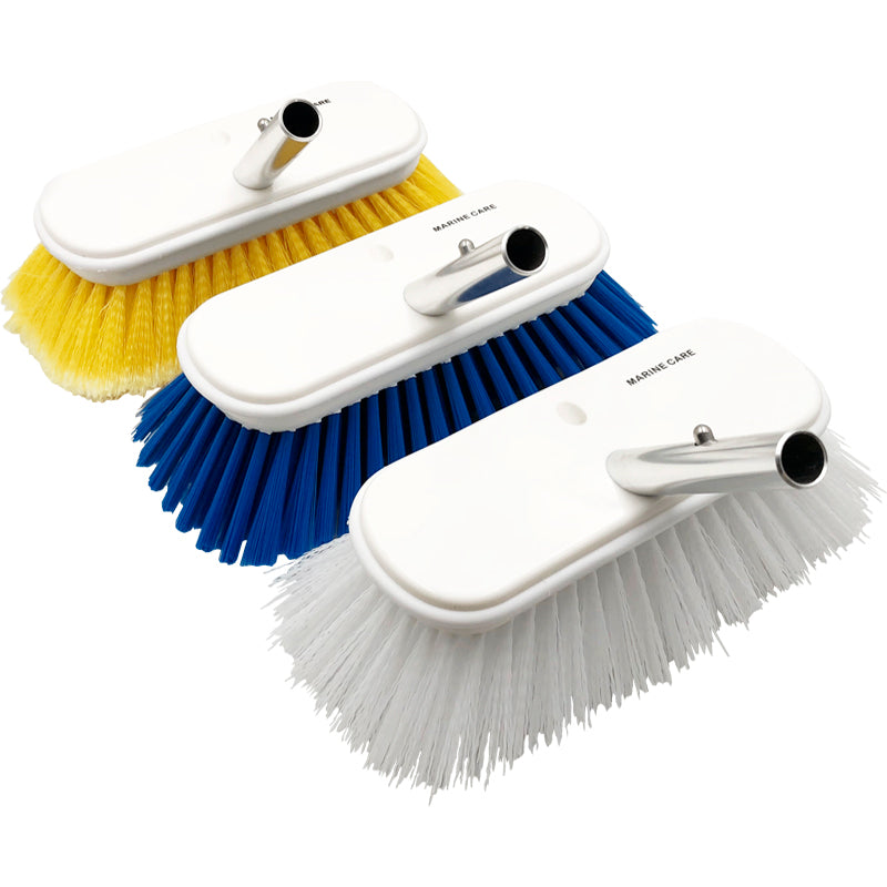 Brush in polyester fibers soft yellow 20 cm