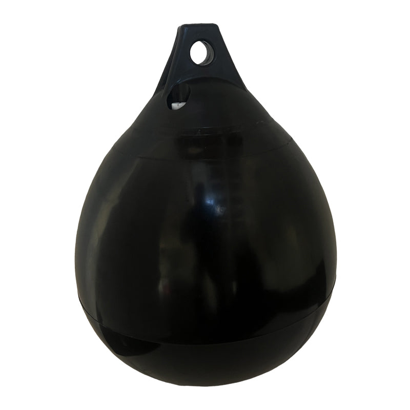 Rund fender Castro A-2HD Sort L: 49 cm Ø: 34 cm Øje Ø: 25 mm