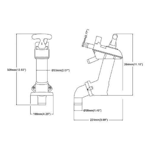 Seaflo Toilet Conversion Pump 12V