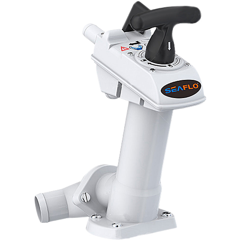 Seaflo toilet håndpumpe komplet med lås 2-2,5 L/skyl