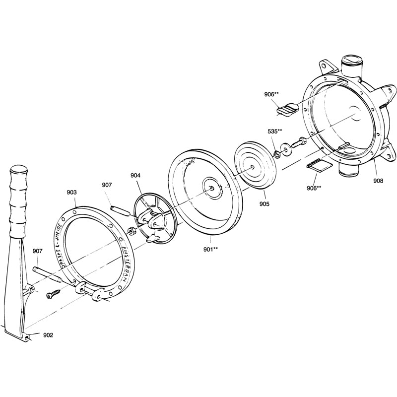 RM 69 O-ring til ventilhåndtag nr. 535