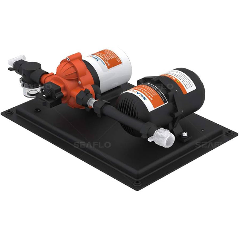 Seaflo trykvandssystem 12V m/0,75L akkumulatortank