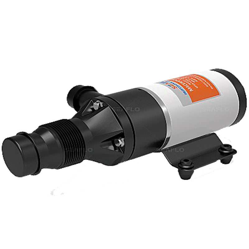 Seaflo maceratorpumpe 12V 45 l/min ind 1 1/2" ud 25 mm