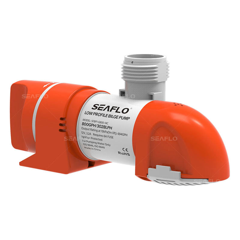 Seaflo lavprofil lænsepumpe auto 12V 1100 GPH (4160 l/t)