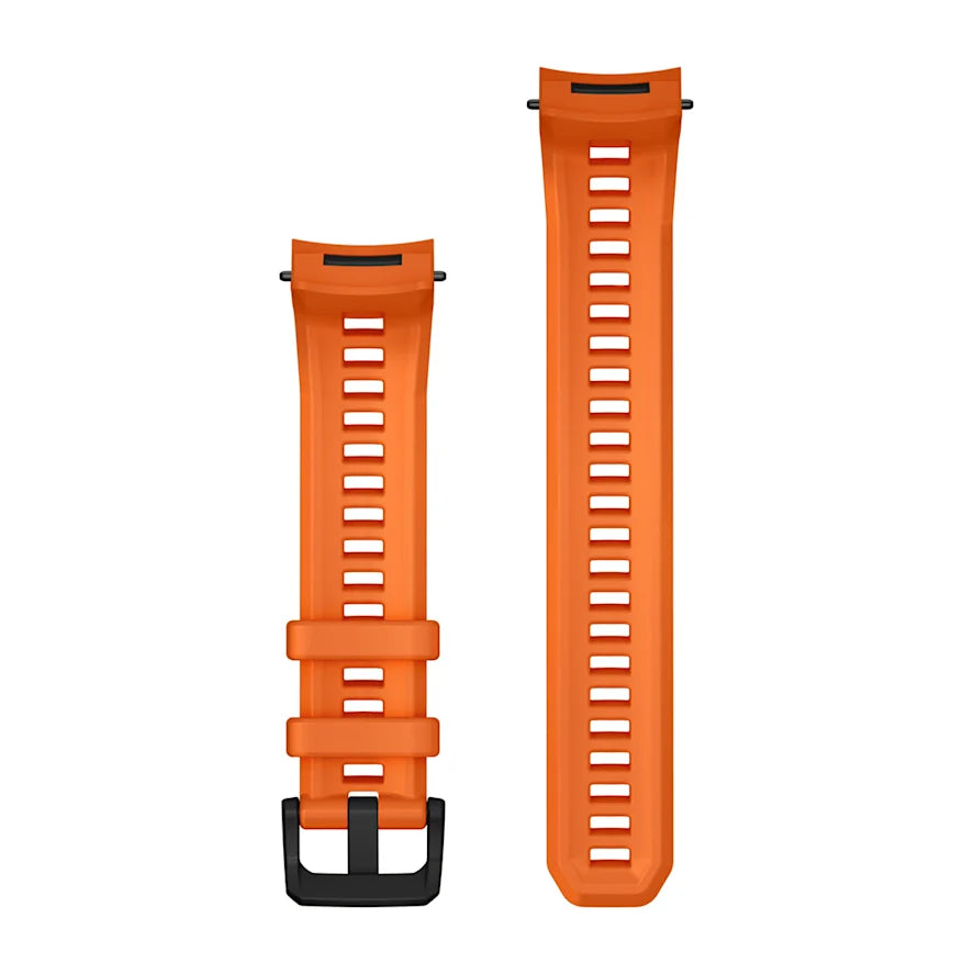 22 mm remme (Instinct® E – 45 mm) Ember Orange silikone