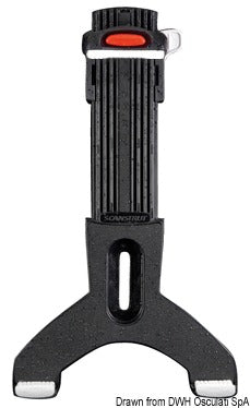 Scanstrut ROKK Mini tabletklemme til enheder 125–220 mm