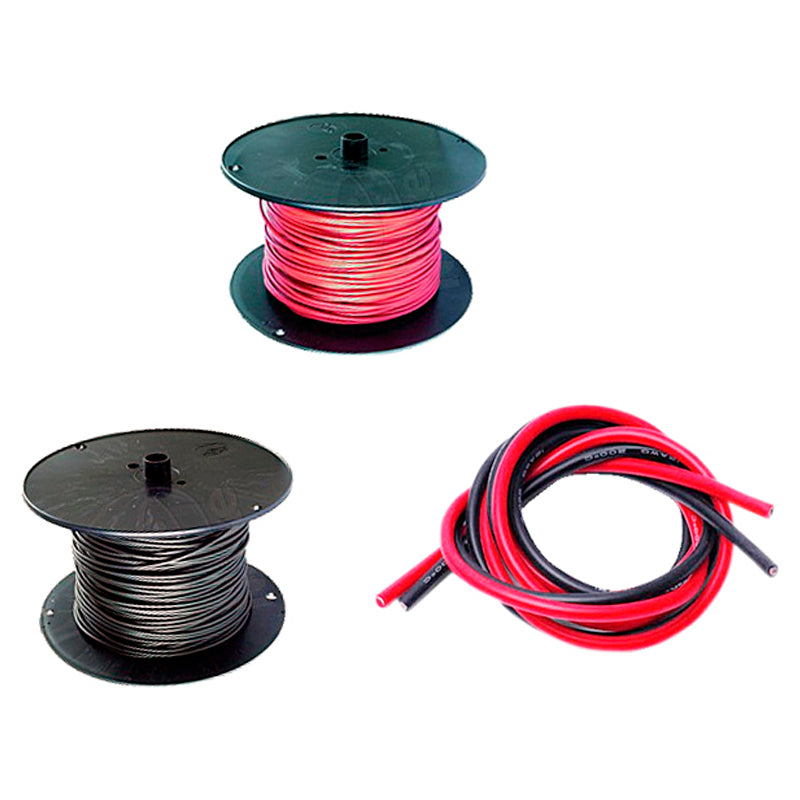 Mounting cable Highflex tinned 50.0 mm² red - 1 meter
