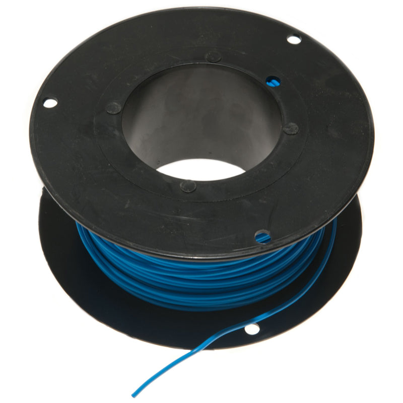 Assembly cable tinned 2.5 mm² blue - 1 meter