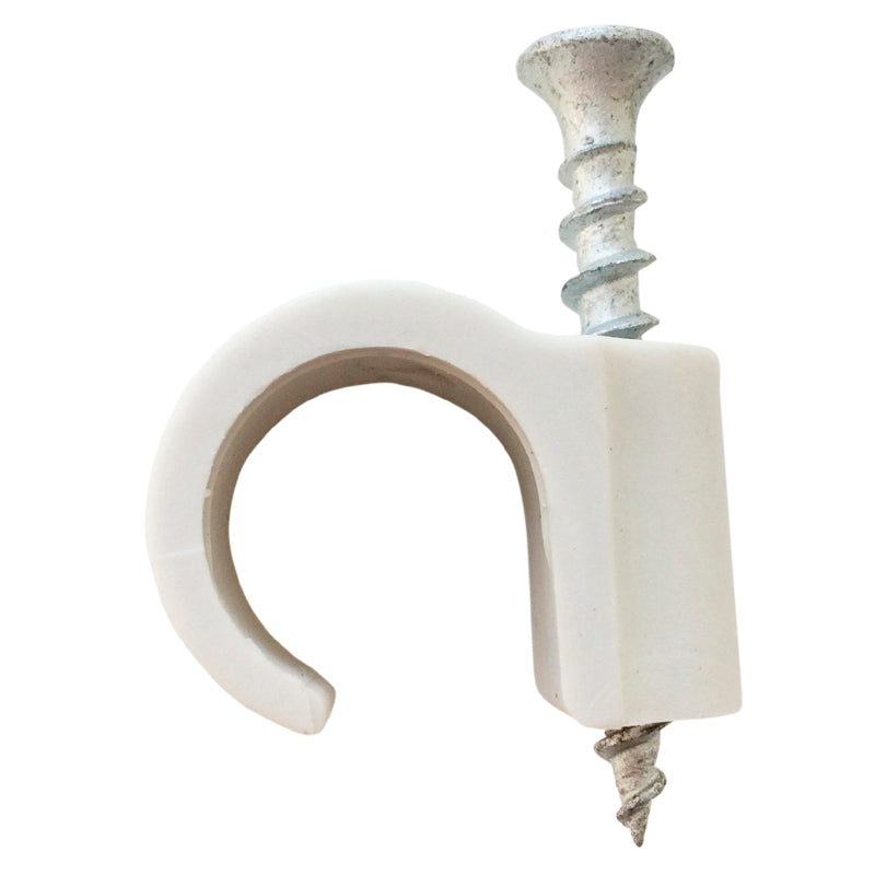 Sure Clamp kabelholder m/rustfri skrue til kabel Ø7-10mm 10 stk