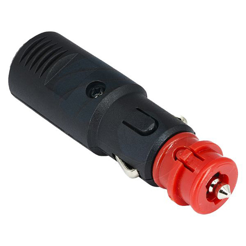 Cigarette lighter plug "male" with adapter