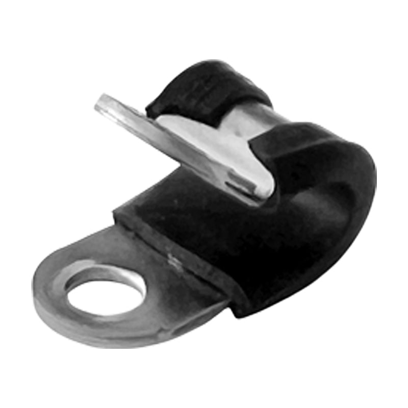 Gummiklemme rustfri 40/12 mm