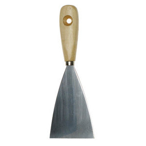 QPT Putty Knife Wooden Handle/Stainless Steel 60 mm