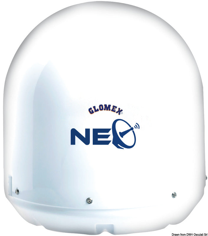Glomex Mars 4 Skew NEO satellit-tv antenne