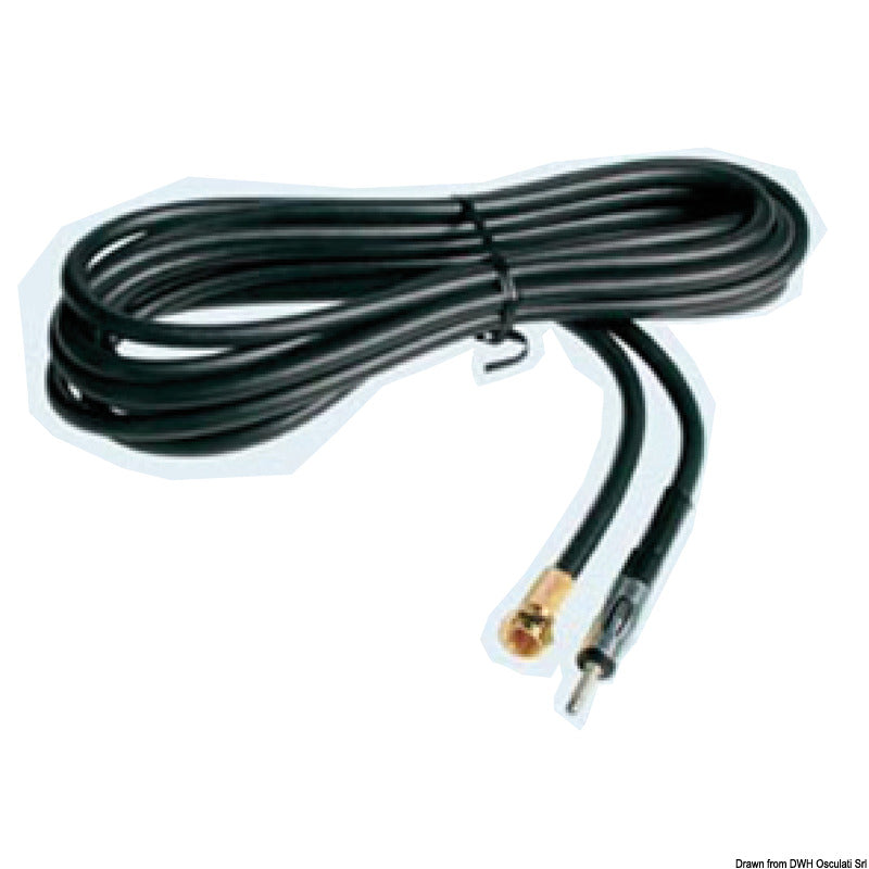 Glomex AM/FM radio kabel F hanstik til Motorola-bøsning 3600 mm
