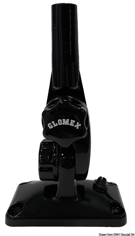 Glomex Glomeasy Line sort artikuleret nylonbase