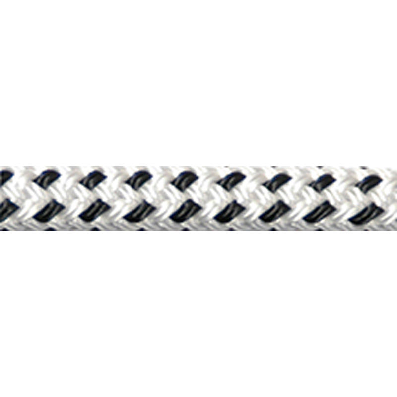 Rio polyester fortøjning hvid/sort Ø18 mm