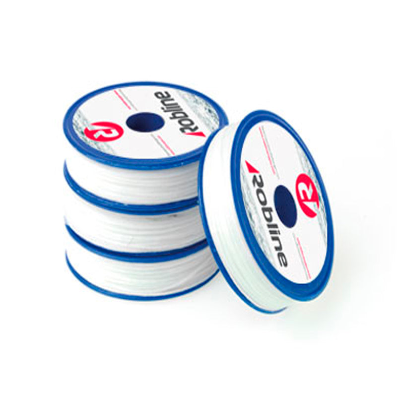 Taklegarn vokset hvid tvundet Ø0,8 mm 80 m minispole 9676