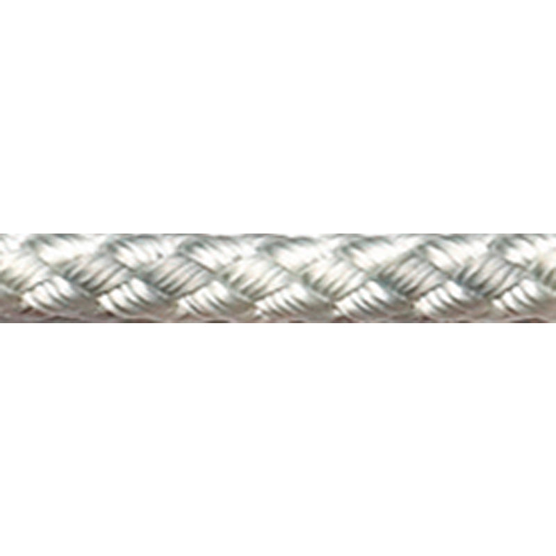 8-Plaited Dinghy hvid/sølv 5 mm