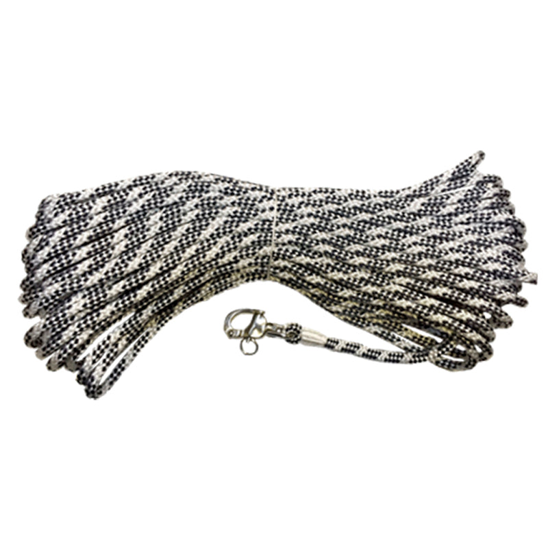 Robline Sirius 300 XG fald 8 mm x 30 m hvid/navy m/svirvel