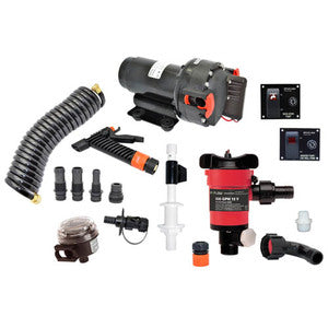 Johnson Pump kit flush/bait box 5.2 12V