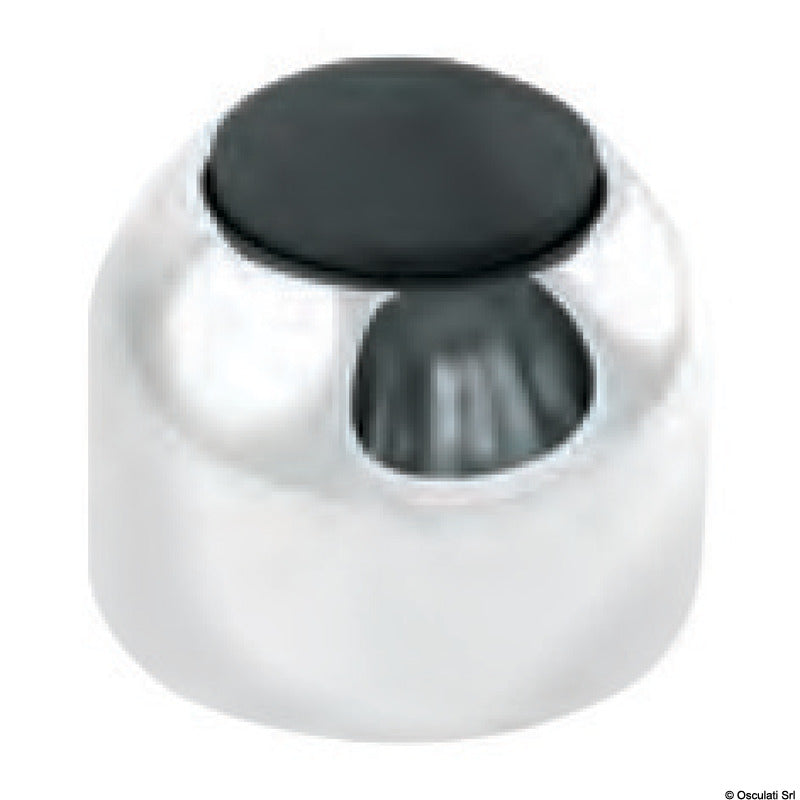 Dørstopper messing forkromet Ø 25 mm