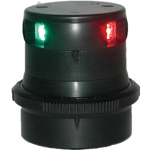 Aquasignal 34 3-colour Black 12V/24V